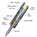 Chisel Rod Pin for Furukawa Hb20g Hydraulic Rock Breaker